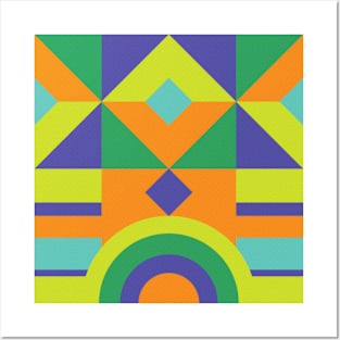 Vibrant Abstract Art Posters and Art